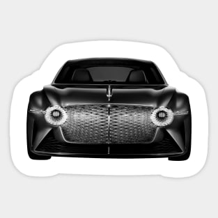 Bentley EXP 100 GT (2019)  Cars Form Black Design Sticker